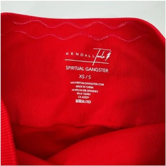 Spiritual Gangster Kendall Toole Never Knocked Out Love Sculpt Leggings XS/S NWT - Picture 5 of 7